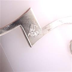 James Avery Retired Swirl Sterling Silver Brooch